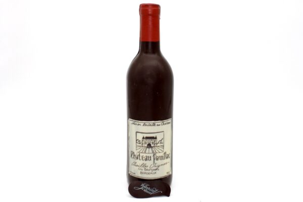 Bouteille de vin chocolat 28cm – Image 2