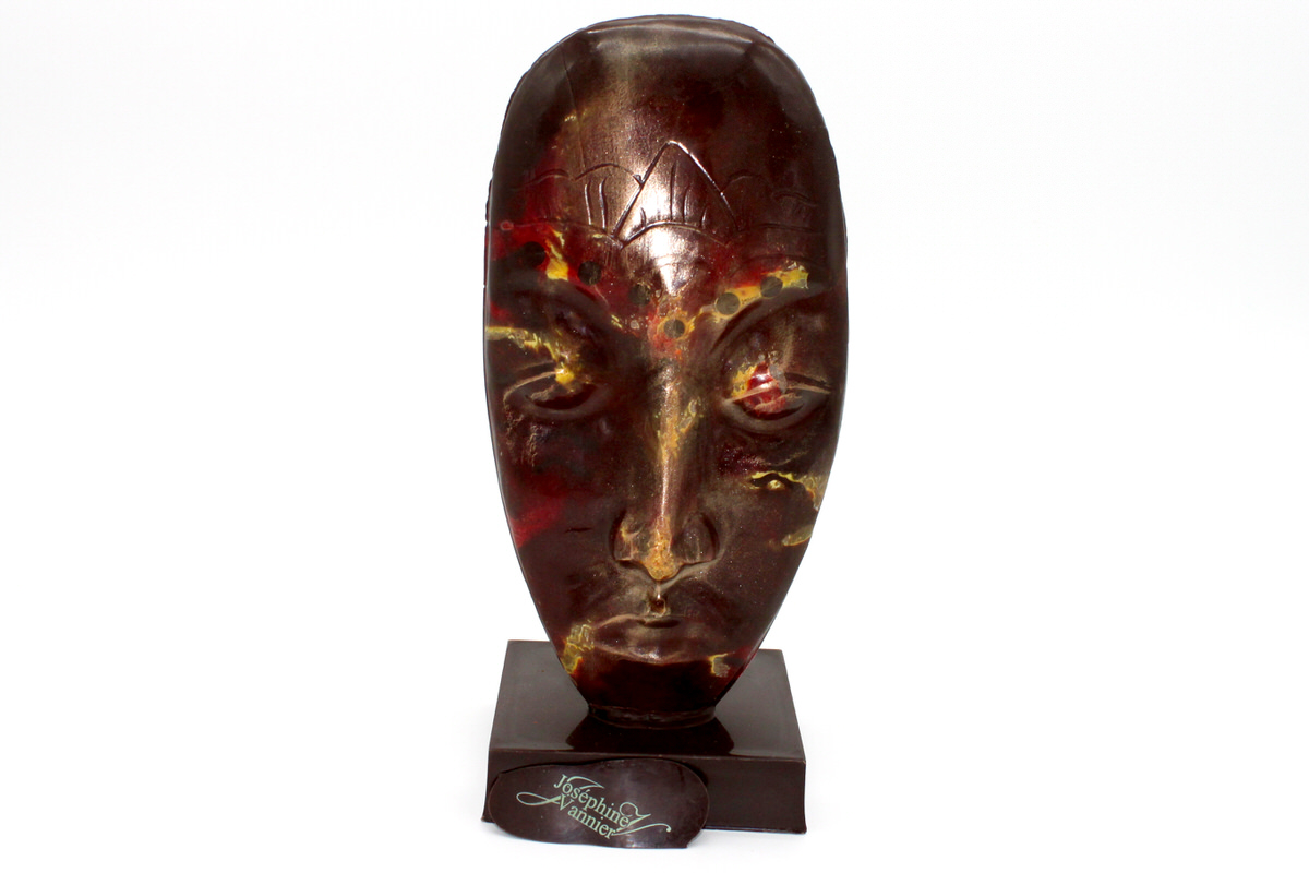 Masque Indonesien chocolat noir