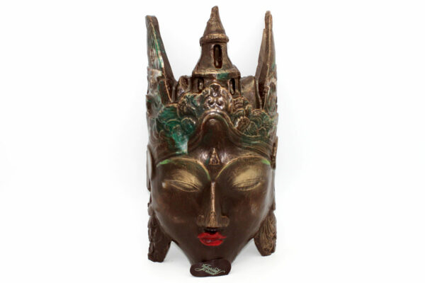 Masque Tibétain chocolat noir
