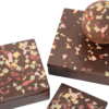 Boite Grande chocolat noir garnie