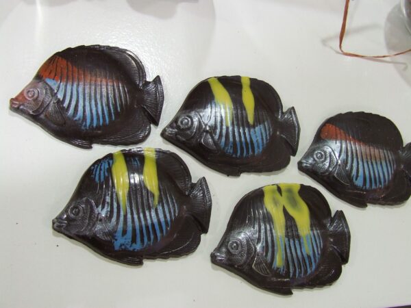 Poisson Tablette en chocolat noir