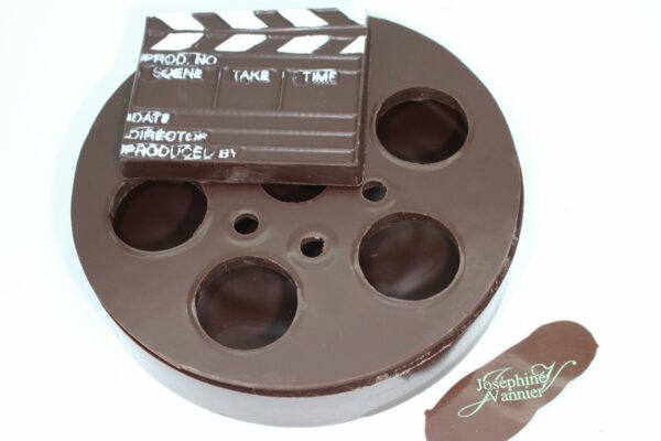 Boite Cinéma T2 en chocolat garnie