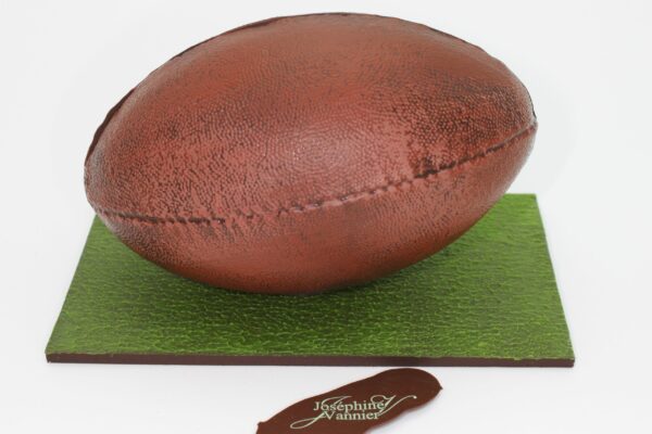 Ballon de Rugby en chocolat