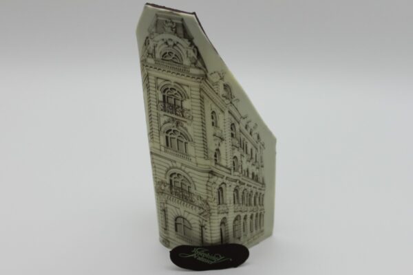 Coin de rue Parisien garni en chocolat