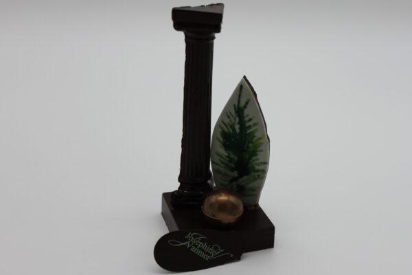 Colonne T1 en chocolat noir