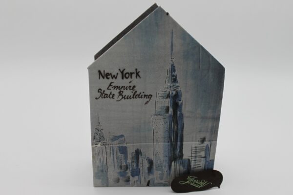 Façade de maison New York en chocolat noir