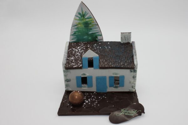 Maison Bretonne en chocolat noir