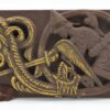 Saint Michel et le dragon en chocolat