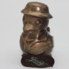 Madame Poussin en chocolat noir garnie