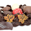 Panier Champignons pralinés en chocolat