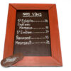 Ardoise en chocolat