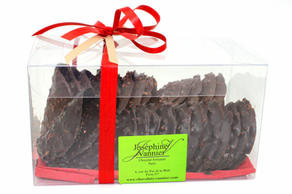 Boites Tuiles en chocolat 200g