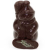 Bonhomme de neige Garni en chocolat noir