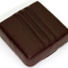 Bouchées en chocolat noir, intérieur ganache amère Chocolat pur beurre de cacao