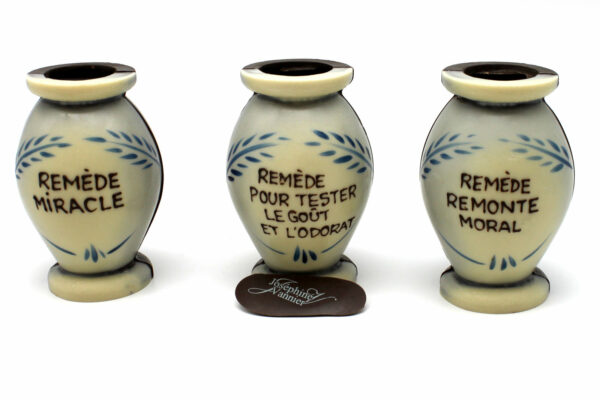 Pot d'apothicaire remède miracle en chocolat noir garni – Image 2