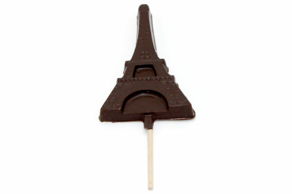 Sucette Tour Eiffel Chocolat Noir