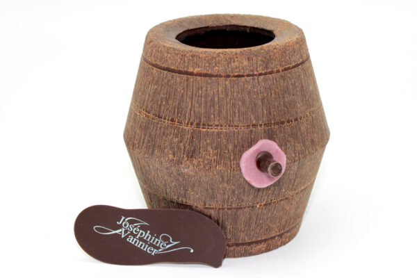Tonneau en chocolat