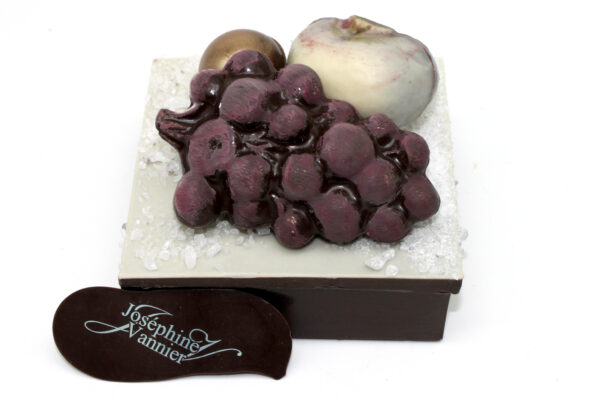 Boite légumes givrés garni en chocolat T1