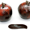 Pomme givrée garnie en chocolat T1