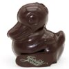 Canard en chocolat noir