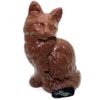 Chat en chocolat lait 22.5 cm