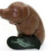 Cochon assis en chocolat Lait