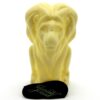 Lion en chocolat blanc