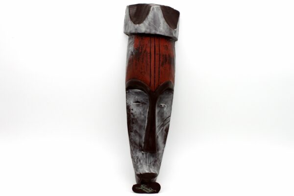 Masque Fang du Gabon chocolat noir