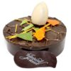 Boite Poulailler en chocolat noir garni T1