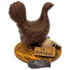 Poule sebright Plancher en chocolat au lait garnie T2