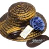 Chapeau de paille Marcel Proust en Chocolat