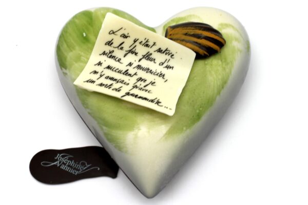 Cœur madeleine de Proust T3 Garni en Chocolat