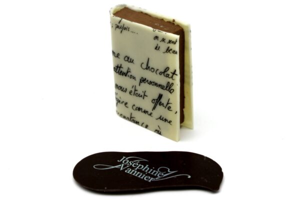 Livre Marcel Proust T0 Bouchée Gianduja en Chocolat