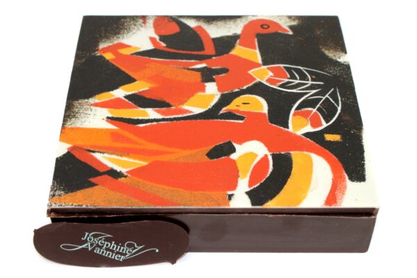 Boite Tapisserie T3 Garnie en Chocolat
