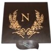 Plaque Napoléon 14x14cm en chocolat