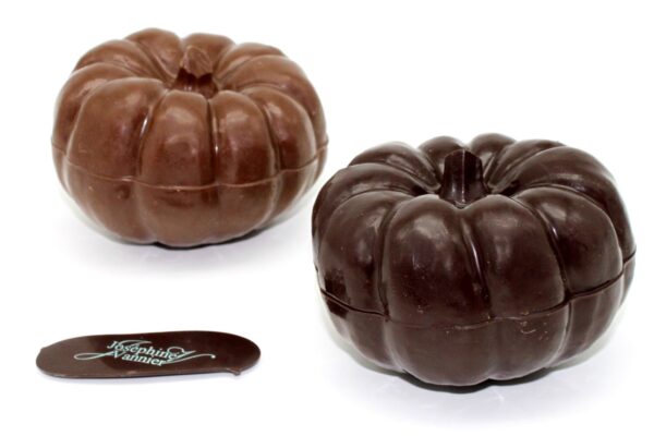 Citrouille en chocolat noir 72%