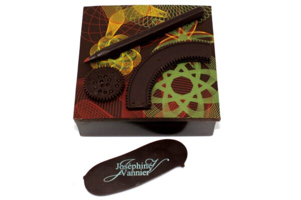 Boite Spirographe T1 Garnie en Chocolat