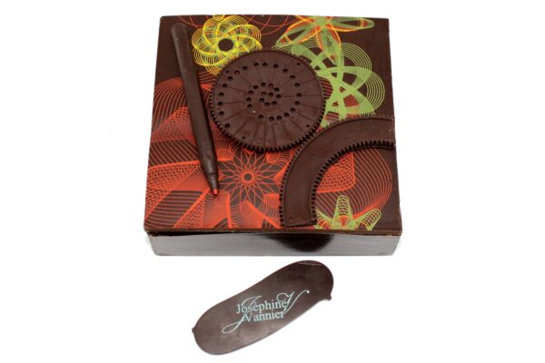 Boite Spirographe T2 Garnie en Chocolat