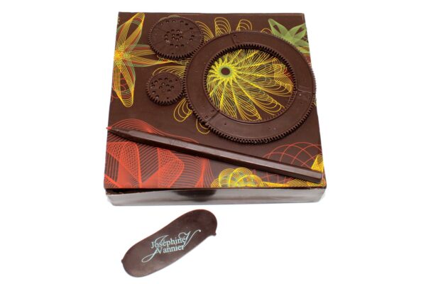 Boite Spirographe T3 Garnie en Chocolat