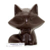 Bernard le Renard en chocolat noir