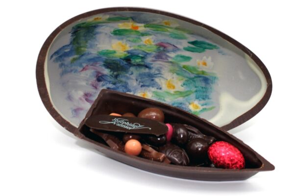 Les nymphéas par Monet T1 en chocolat noir garni NON LIVRABLE