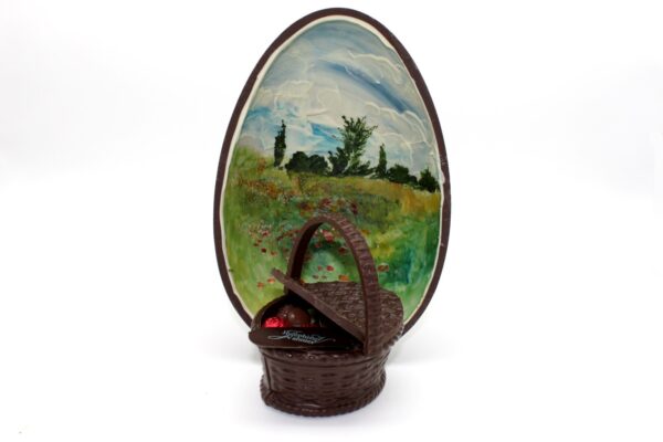 Les coquelicots par Monet T2 en chocolat noir garni NON LIVRABLE
