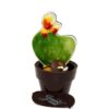 Cactus en chocolat garni