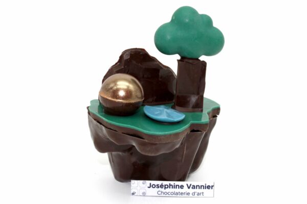 Greentopia T1 garni en Chocolat noir