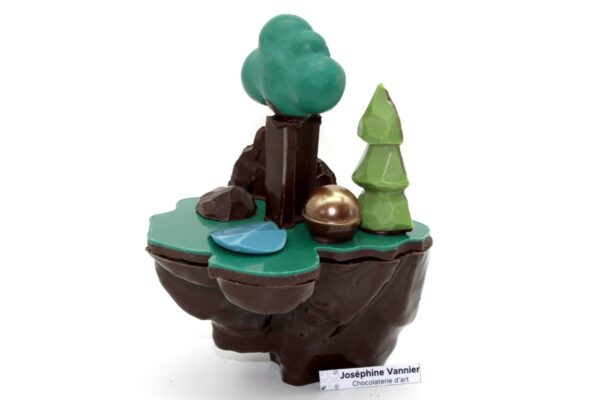 Greentopia T2 garni en Chocolat noir