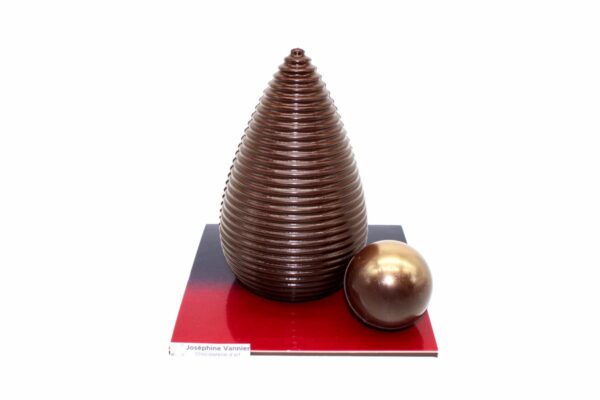 Sapin de l'espace T3 en Chocolat noir