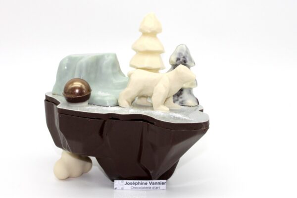 Glaglaland T3 garni en Chocolat noir
