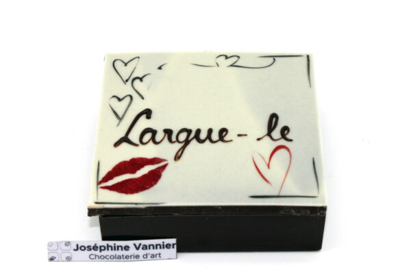 Boite Largue-le T1 Garnie en Chocolat