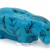 Hippopotame Bleu en chocolat noir