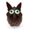 Oeuf Papillochouette T1 en chocolat noir garni